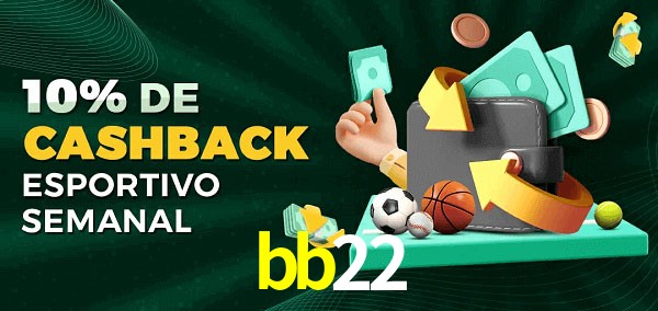 10% de bônus de cashback na bb22